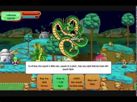 Cách chơi game 7 vien ngoc rong online. Ngọc rồng online Gọi rồng thần 1s - YouTube