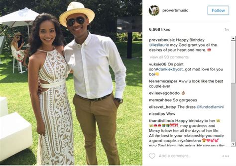 Liesl laurie and her dance partner ryan hammond sped up the pace and dazzled in a fiery paso liesl laurie and her partner ryan hammond definitely upped their game this week with an electric. Proverb Shares The Sweetest Birthday Message To His Bae Liesl