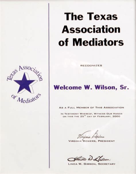 Instead, the mediator helps the parties work out their own solutions to problems. The Texas Association of Mediators | Inspirational speaker ...