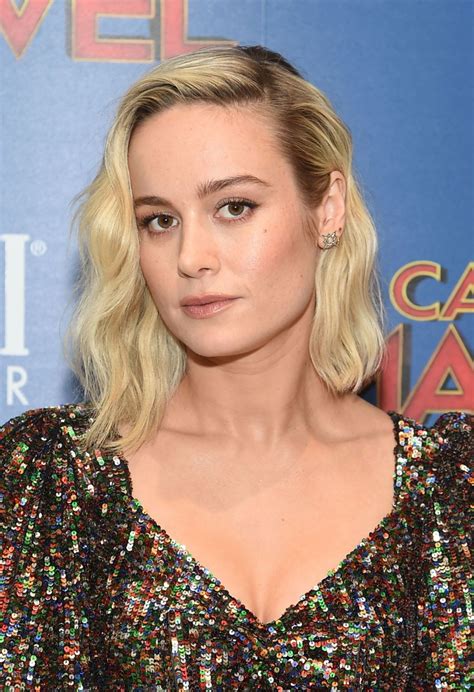 Paired with @proenzaschouler for the win. BRIE LARSON at Captain Marvel Screening in New York 03/06/2019 - HawtCelebs