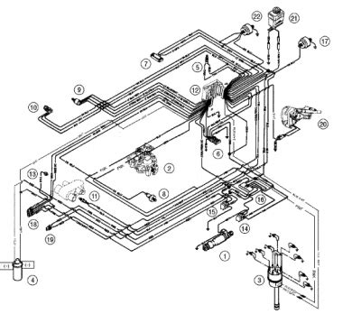 Replacing the power trim motor on an 1995 evinrude johnson 115 yamaha smart gauge options? Mercury 115 Wiring Harness - Wiring Diagram Schemas