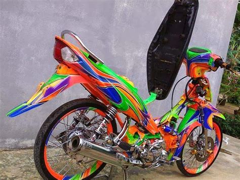 Maybe you would like to learn more about one of these? Gambar modifikasi vega zr terbaru drag road race airbrush ...