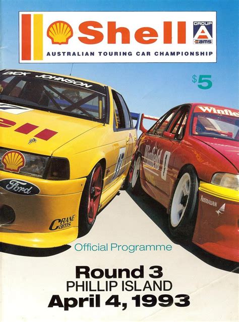 View maps as jpegs here. 1993 Australian Touring Car Championship Programmes | The ...