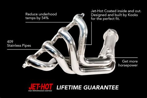 This coating insulates we have all of the coatings on sale through july 31st. 2011-2014 Ford Mustang GT 5.0L 4V - Jet-Hot Headers by ...
