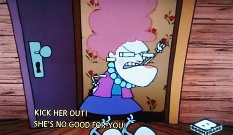 Ladies and gentlemen, muriel bagge, the psychopathic murderer. #muriel-bagge on Tumblr