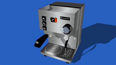 A coffeemaker or coffee machine is a cooking appliance used to brew coffee. rancilio silvia coffee machine | 3D Warehouse