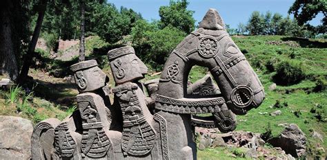 Its a very nice puzzle. Hephthalite Statues of Horsemen, Gool, Jammu region, the ...