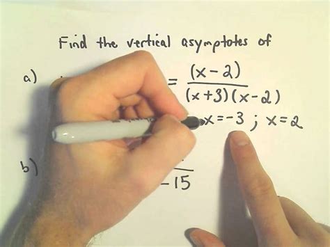 Specifically, the denominator of a rational function cannot be equal to zero. Vertical Asymptotes of Rational Functions: Quick Way to Find Them, Another Example 1 | Rational ...
