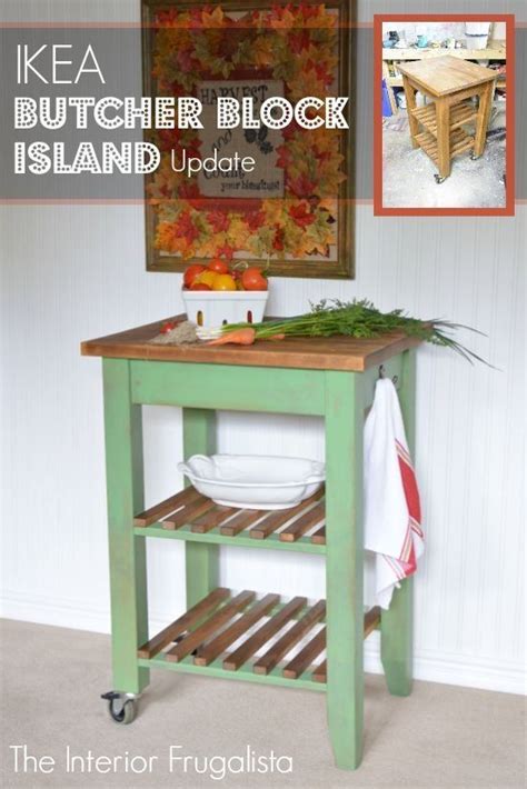 Modern, traditional, eclectic, rustic, glam, farmhouse, country IKEA Butcher Block Cart/Island in 2020 | Ikea butcher ...