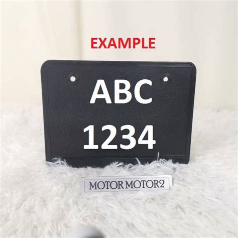 2 letters, 2 numbers and then 3 letters. Number Plate Motor Standard JPJ Pass Plat Nombor Motor Diy ...