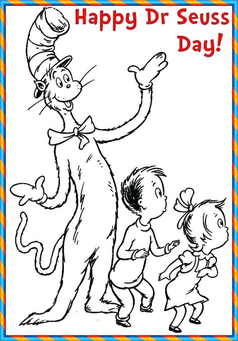 Seuss and lots of good fun that is funny! for more dr. Dr Seuss Coloring Pages Pdf at GetColorings.com | Free ...