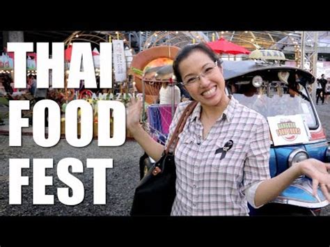 Thai cuisine is famous for blending spicy, salty, bitter, sour and sweet flavours all in one dish. THAI FOOD FESTIVAL in Bangkok! (Amazing Thai Taste ...