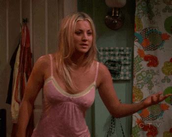 Two young dudes bang old mom. Kaley Cuoco GIF - Find & Share on GIPHY