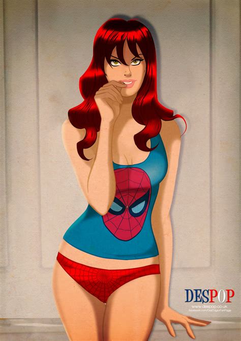 The best selection of royalty free myanmar cartoon vector art, graphics and stock illustrations. Mary Jane Watson's Spidey Underwear by Des Taylor | DESPOP ...