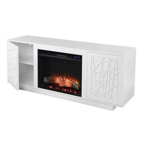 With active flames and inspiring interior design options, the echelon ii will add a touch of elegance to any room. SEI 60 Inch Delgrave Electric Fireplace with Media Cabinet