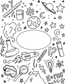 Make it look good organizational freebie classroom organization. Science Binder Cover Coloring Page by Art By Melle | TpT