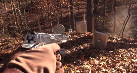 You are checking for incorrect installation of parts, unusual finish. Close Up Shooting with Hickok45 And a Double-Barreled 1911 ...