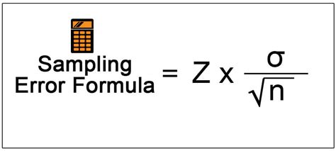 For many applications, percentage error. Sampling Error Formula | Step by Step Calculation with ...
