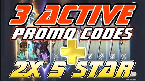 Psntc8feqk4d— redeem code for 100 primogems and x50000 mora (new). Genshin Impact 3 Active Promo CODES | How to Redeem Codes ...