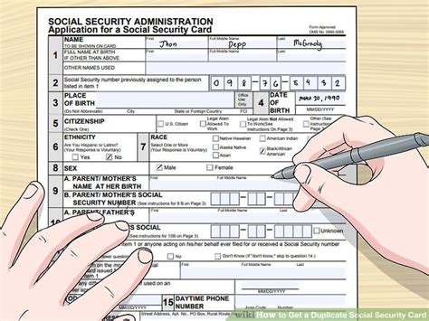 Apply for duplicate social security card. 4 Ways to Get a Duplicate Social Security Card - wikiHow
