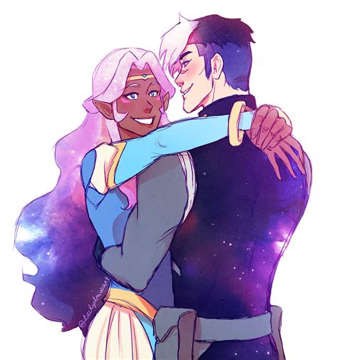 I'm not sure what, exactly, drew me so immediately to voltron: Princess Allura and Shiro from Voltron Legendary Defender ...
