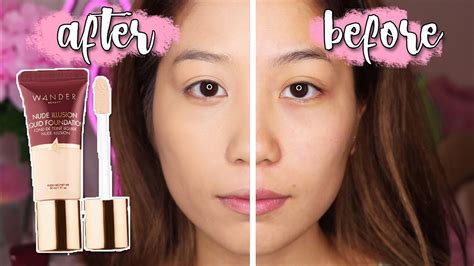 WANDER BEAUTY Nude Illusion Foundation Review/First ...