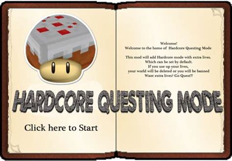 The configuration options allow you to activate the quest. Pin on minecraft