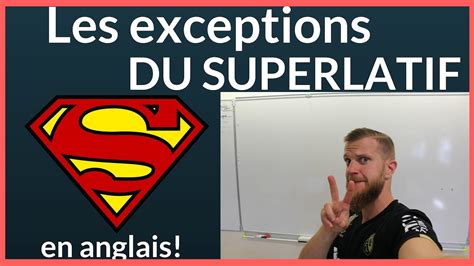 Les exceptions du superlatif en anglais! - YouTube