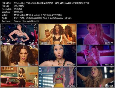 Bang bang jessie j ariana grande nicki minaj may j lee choreography.mp3. HQ Music Videos VOBs - Ariana Grande, Jessie J, Nicki ...