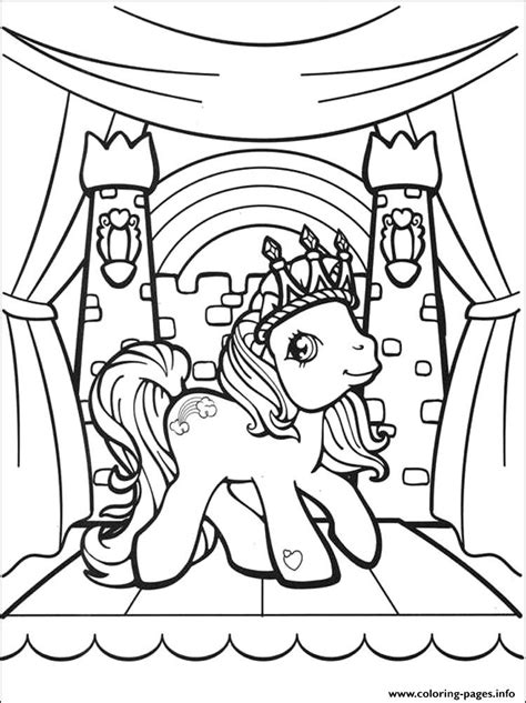 Rainbow dash coloring pages, a collection from my little pony, are a fun way to enjoy your favorite character. Rainbow My Little Pony Kingdom Coloring Pages Printable