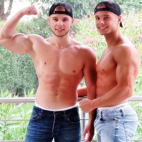 #dsm #darkskinmen (fiery brunette/ clear brunette complexion: Twins, Triplets, Brothers, Cousins, Etc.: The Pielok Twins ...