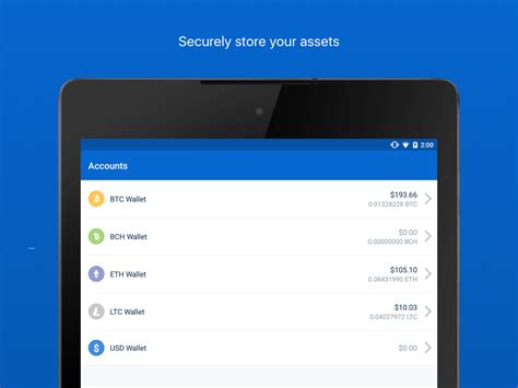 Click on btc wallet and presssend. Coinbase - Buy Bitcoin & more. Secure Wallet. - Android ...