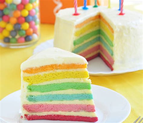 Vegane kinder pingui kuchen bowl. Rainbow Cake & Ombre Cake: Rezept & Ideen für bunte ...