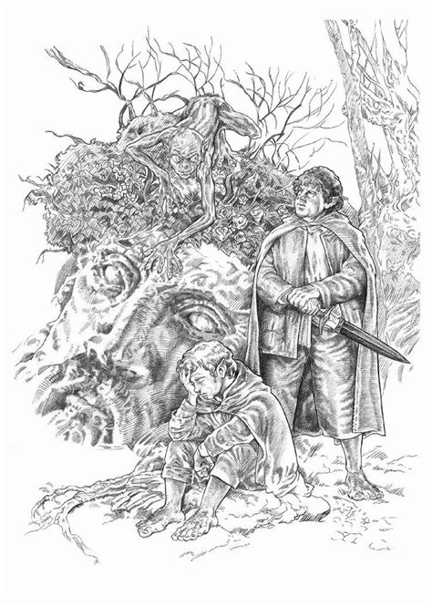 Pypus is now on the social networks, follow him and get latest free coloring pages and much more. Frodo y Sam by NachoCastro in 2020 | Colorful drawings ...