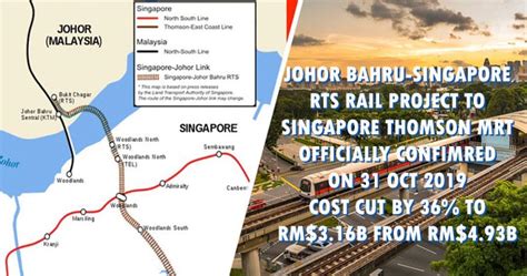 Train travel in singapore & malaysia. JOHOR BAHRU-SINGAPORE RAPID TRANSIT SYSTEM(RTS) RAIL ...