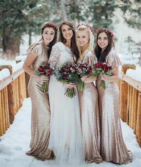 Defined by a full skirt and fitted bodice, this style is a great choice for anyone with a slender figure as it creates the illusion of curves. 17 Bridesmaid Style Ideas for a Winter Wedding | Page 2 of ...