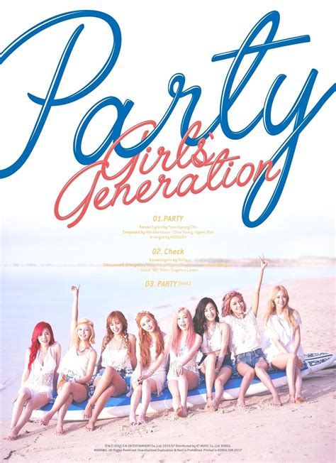 7,029,938 likes · 2,504 talking about this. Girls' Generation Album 'PARTY' BOOKLET - Prologue (8PIC ...