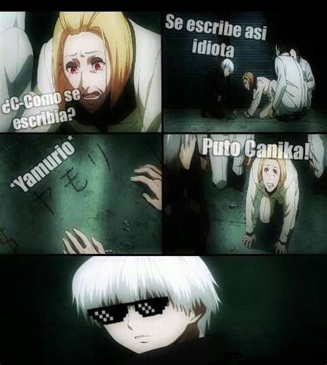 Search, discover and share your favorite tokyo ghoul gifs. Imágenes Pendejas Del Anime - No pos, Kaneki. | memes ...