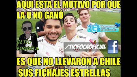 Yo siento que con los porteros que tenemos estamos bien, aunque no me finalmente, dijo del torneo internacional que arranca hoy que no nos preocupan los que están en la libertadores. Universitario de Deportes vs. Colo Colo: Memes del partido ...