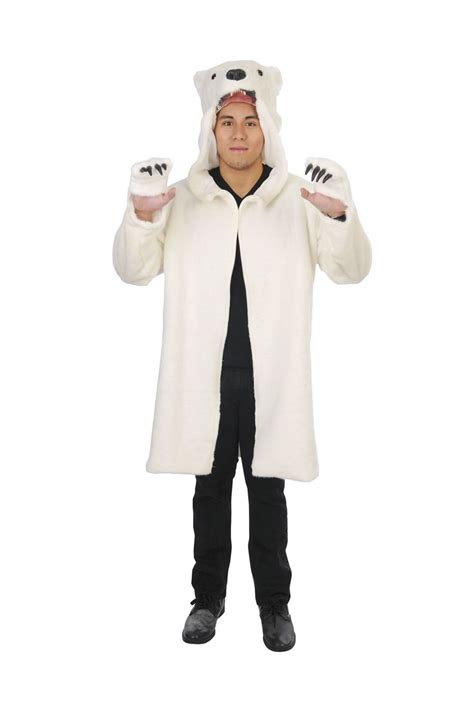 Free polar bear paw writing prompt: MG14043 White Polar Bear Coat | Bear halloween costume ideas, Bear costume, Teddy bear costume