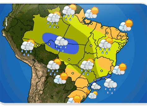 Confira todas as previsões de temperaturas pelo país agora e daqui a 15 e 30 dias! Previsão do tempo- BRASIL para este sábado, 9 de setembro 2017