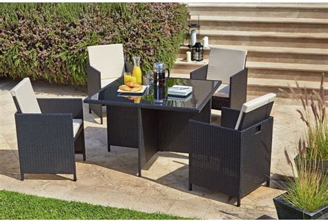 Enter your email address to receive alerts when we have new listings available for rattan dining table and chairs. Rattan Garden Furniture Set 4 Seater Table Chairs Patio ...