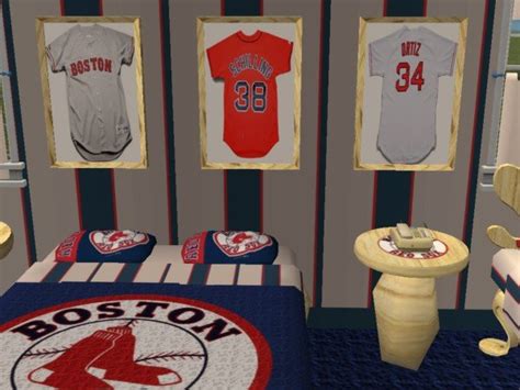 Boston red sox the league 9forty adjustable. Mod The Sims - Boston Red Sox Bedroom (requested by ...