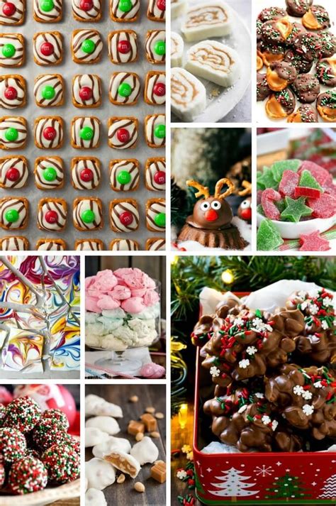 I've got a collection of easy homemade i've got a collection of easy homemade christmas candies for gifts. 50 Irresistible Christmas Candy Recipes - Dinner at the Zoo