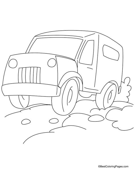 The development of the 2021 jeep grand cherokee began with the creation of a new platform. Jeep Wrangler Coloring Pages at GetDrawings | Free download