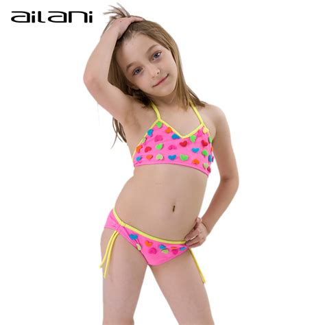 As always underage content will not be tolerated, and should be reported immediately. Lovely Summer Bikini Girls Heart Swimwear Solid Newest ...