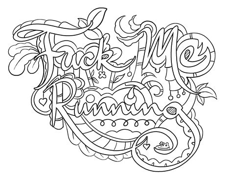 Printable fuck off word coloring page. 5 Reasons Why You Need a Facebook Page | Free adult ...