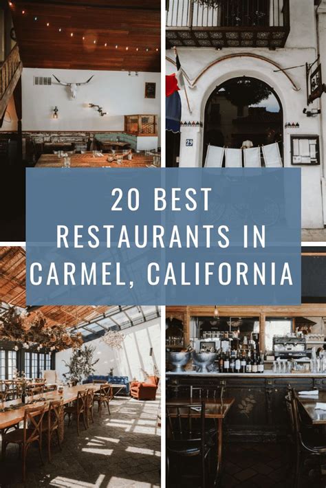 Carmel country inn features spacious one and two bedroom suites. 20 Best Restaurants in Carmel, California | Best ...