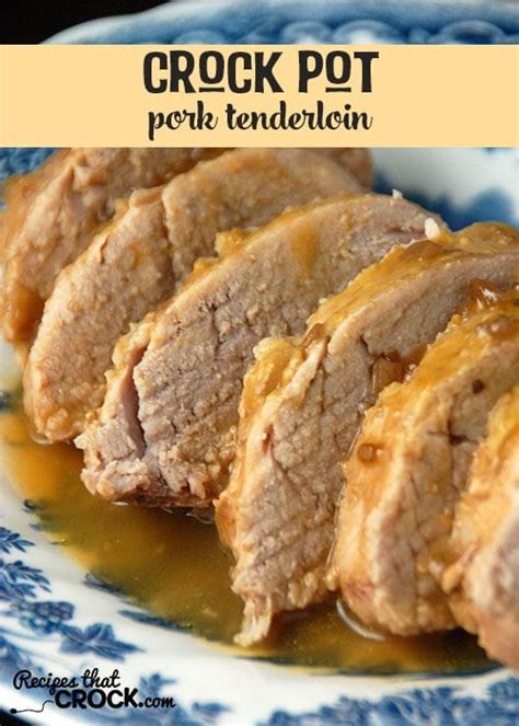 This recipes is always a favored when it comes to making a homemade best 20 pork tenderloin crock pot recipe. Best Ever Crock Pot Pork Tenderloin Receipes / Crock Pot ...