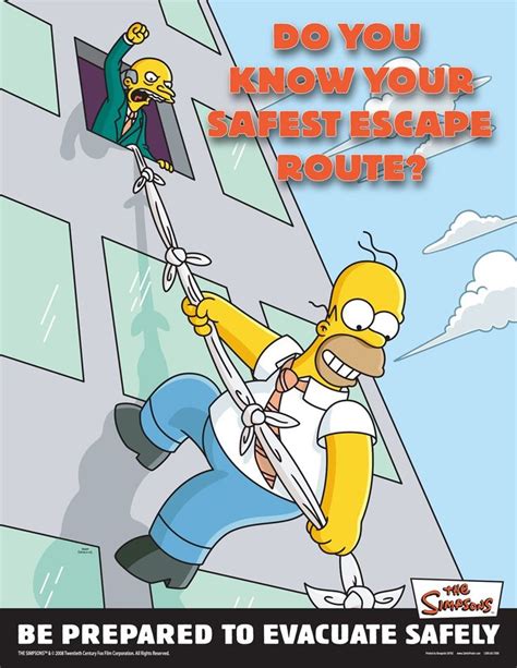 As described in our earlier post on safety slogans, safety posters can be installed throughout the organization to educate employees to work safely. Simpsons-Emergency-Preparedness-Safety-Poster | Health and ...